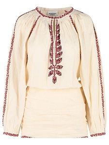 Ludy Embroidered Mini Dress