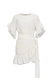 Melicia Ruffled Mini Dress