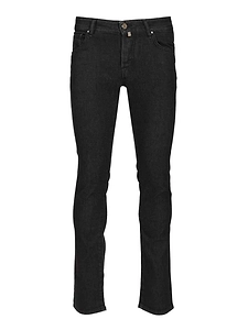 Jacob Cohen Logo Patch Slim Fit Jeans