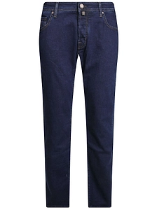 Jacob Cohen Logo Patch Slim Fit Jeans