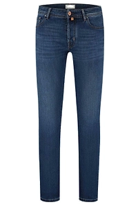 Jacob Cohen Logo Patch Slim-Fit Jeans