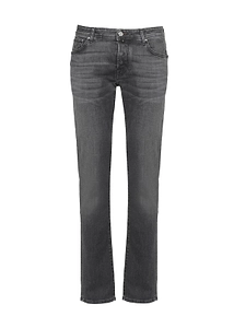 Jacob Cohen Logo Patch Straight Leg Jeans