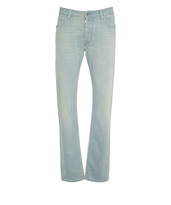 Jacob Cohen Logo Patch Straight-Leg Jeans