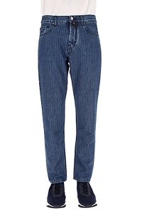 Jacob Cohen Logo Patch Straight-Leg Jeans