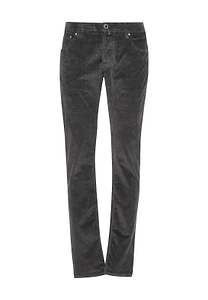 Jacob Cohen Logo Patch Straight Leg Pants