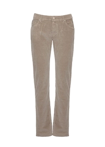 Jacob Cohen Logo Patch Straight Leg Pants