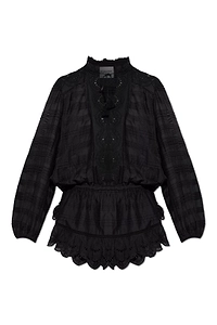 Isabel Marant ÉToile Preya Embroidered Mini Dress