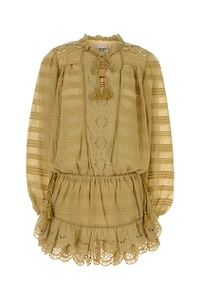 Preya Embroidered Mini Dress