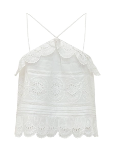 Isabel Marant ÉToile Prisha Floral Lace Top