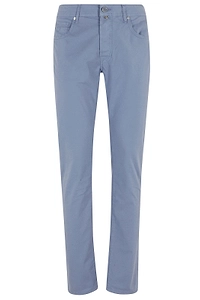 Jacob Cohen Logo Patch Straight Leg Pants
