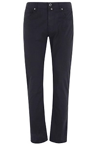 Jacob Cohen Logo Patch Straight Leg Pants