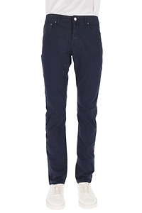 Jacob Cohen Logo Patch Straight-Leg Pants