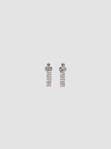 Jil Sander Crystal Drop Earrings