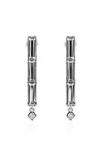 Jil Sander Crystal Drop Earrings