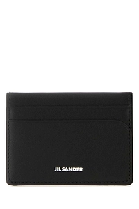 Jil Sander Logo Detailed Card Holder