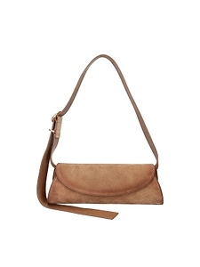 Jil Sander Curved Flap Shoulder Bag