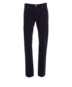 Jacob Cohen Logo-Patch Straight Leg Trousers