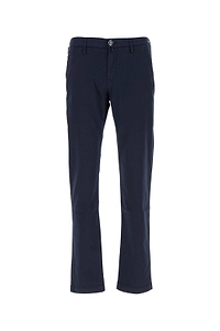 Jacob Cohen Logo Plaque Straight-Leg Trousers