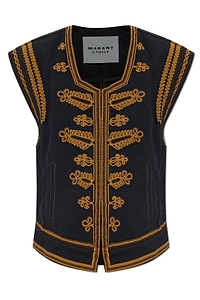 Isabel Marant ÉToile Sleeveless Denim Vest