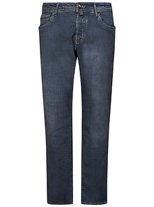 Jacob Cohen Nick Mid-Rise Slim-Fit Jeans