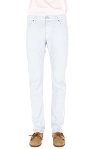 Jacob Cohen Nick Logo Patch Straight-Leg Trousers