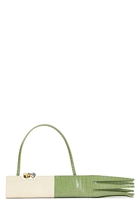 Jacquemus The Poireau Embossed Clutch Bag