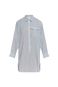 Isabel Marant ÉToile Striped Buttoned Mini Dress