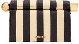 The Rond Carré Logo Plaque Clutch Bag
