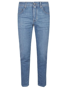 Jacob Cohen Scott Cropped Slim Jeans