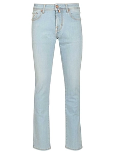 Jacob Cohen Slim Fit Five-Pocket Jeans