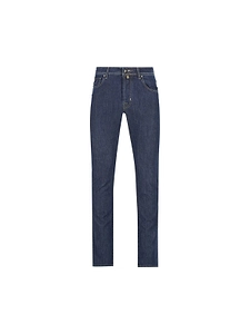 Jacob Cohen Logo Patch Slim-Fit Jeans