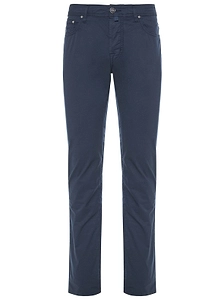 Jacob Cohen Straight-Leg Logo Patch Trousers