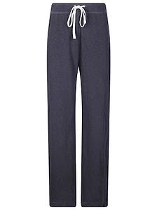 James Perse Drawstring Wide-Leg Pants