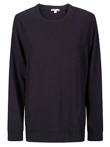 James Perse French Terry Crew Sweatshirt