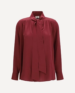 Jacob Cohen Tie-Neck Silk Shirt