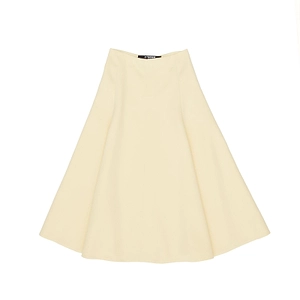 Jacquemus High Waist Flared Maxi Skirt