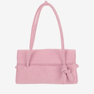 Jacquemus Knotted Embossed Shoulder Bag