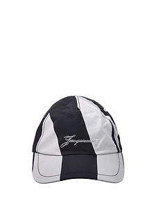 Jacquemus La Casquette Baluchon Striped Cap