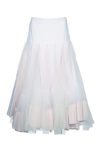 Jacquemus La Jupe Mireio Layered Skirt