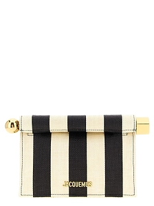 Jacquemus La Petite Pochette Rond Carré Clutch Bag