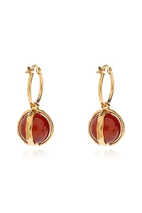 Jil Sander Pendant Handcrafted Earrings