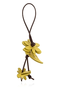 Jil Sander Layered Flower Bag Charm
