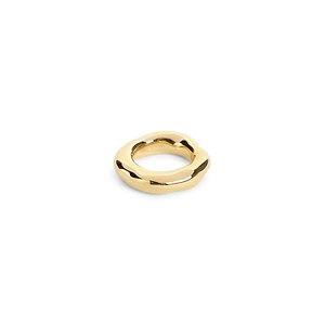 Jil Sander Logo Engraved Ring