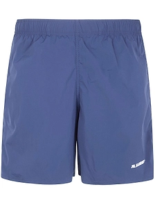 Jil Sander+ Logo-Print High Waist Swim Shorts