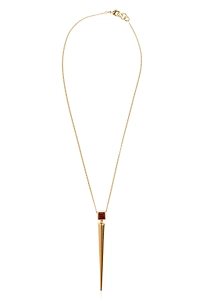 Jil Sander Long Embellished Necklace