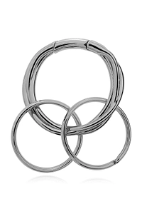 Jil Sander Multi-Ring Keychain