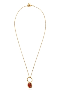 Jil Sander Pendant Detail Chained Necklace