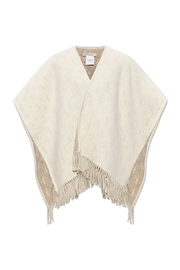 Jimmy Choo Reversible Fringe Cape
