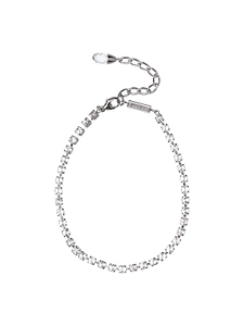 Bijoux Crystal Chain Bracelet