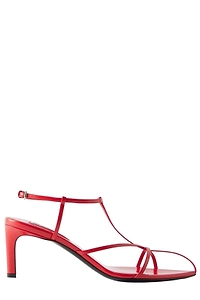 Jil Sander Pointed-Toe Heeled Sandals